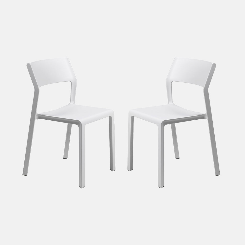 Trill Armless Chair By Nardi - Set of 2