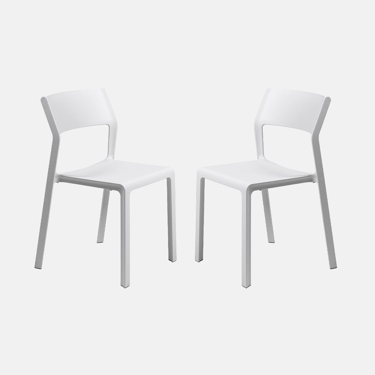 Trill Armless Chair By Nardi - Set of 2