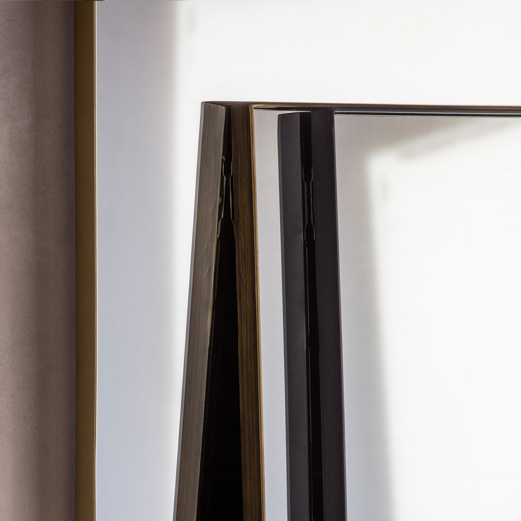 Sleek, modern design perfect for bathrooms, bedrooms, or living rooms.
