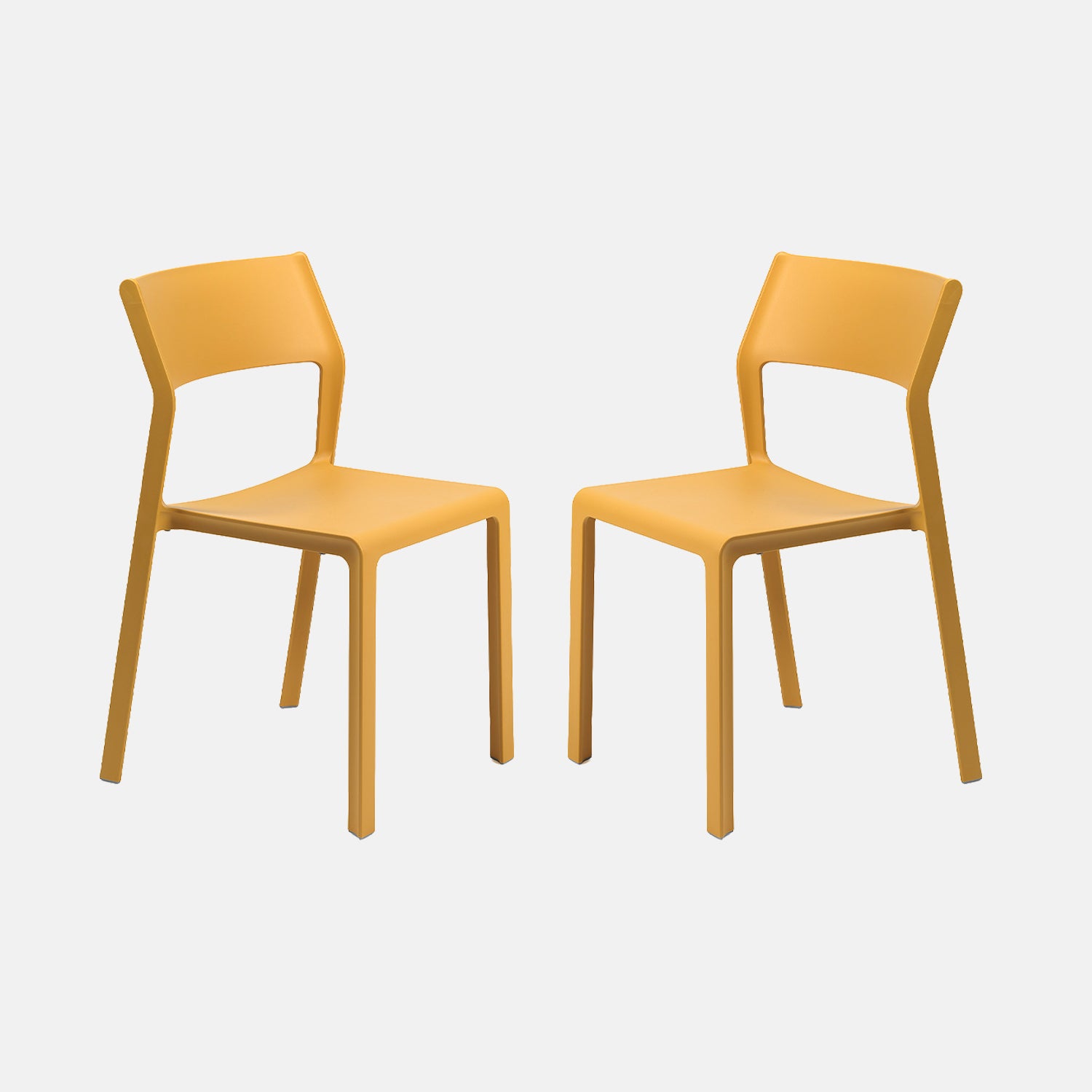 Trill Armless Chair By Nardi - Set of 2