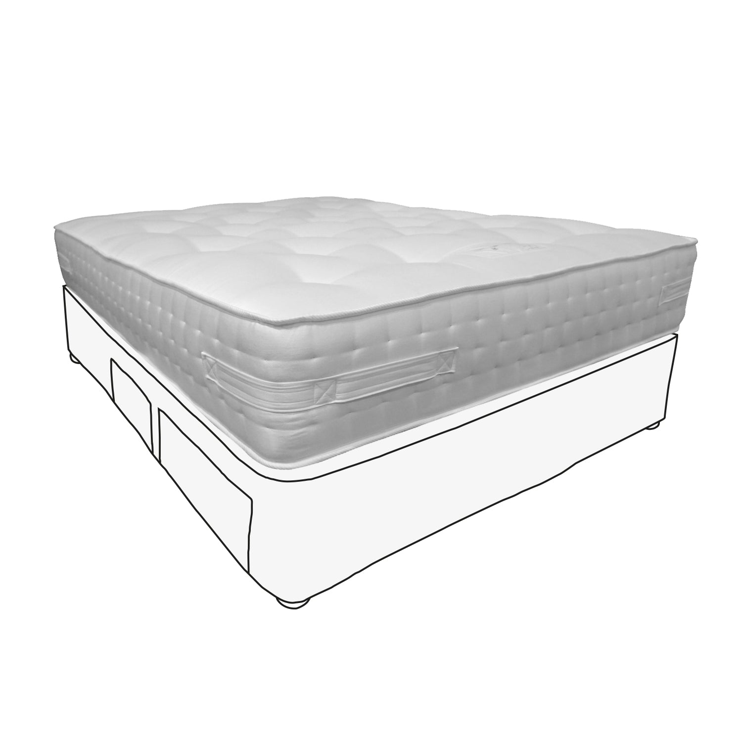 Super King - Mattress & Divan (Set Of 4 Drawers)