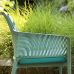 We delivery garden furniture nationwide but offer a premium service to customers in East Anglia. Side view of the net Relax garden chair by Nardi Outdoor.