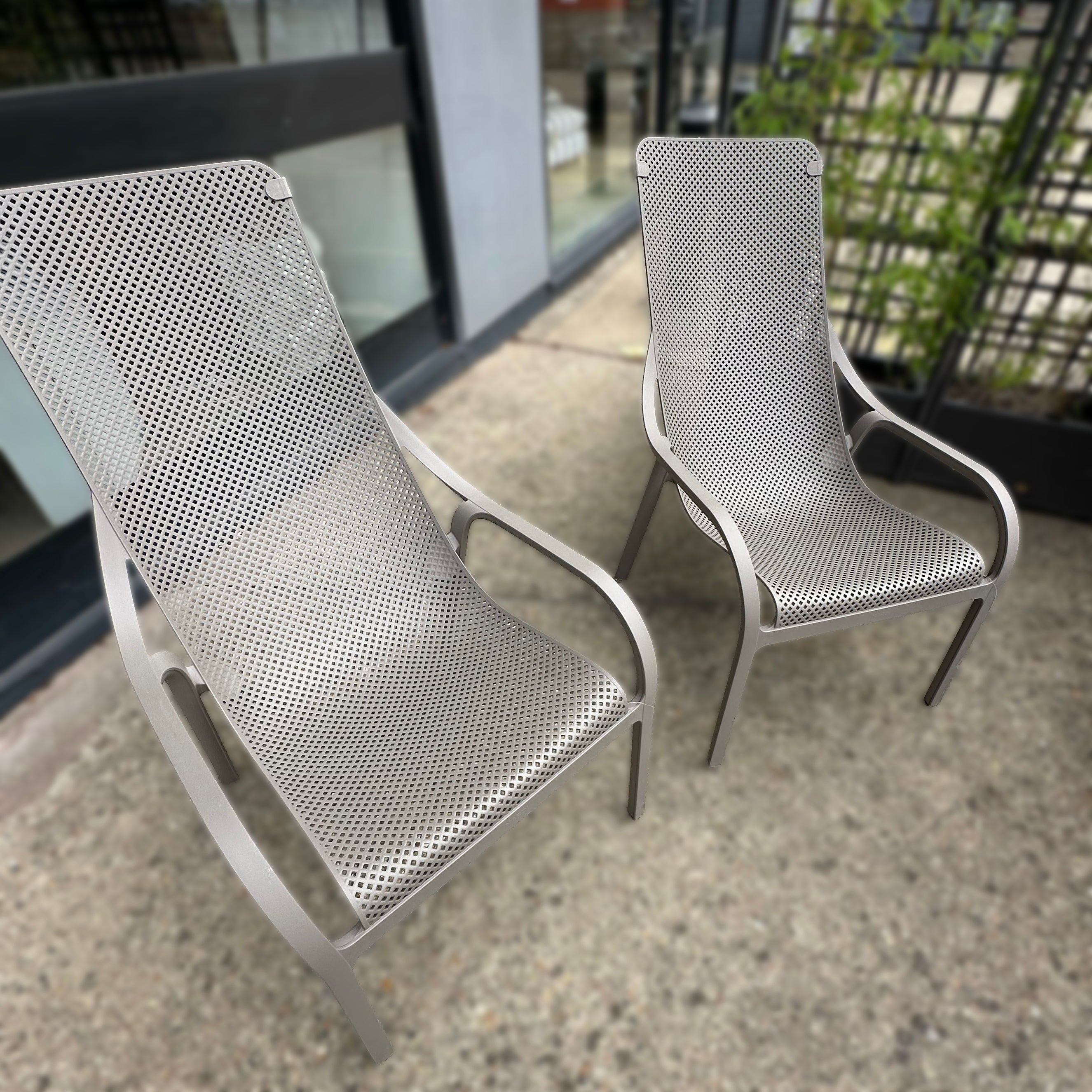 CLEARANCE - x2 Net Lounge Chairs