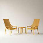 Nardi Garden Set - x2 Net Lounge Chairs & Net Table 40