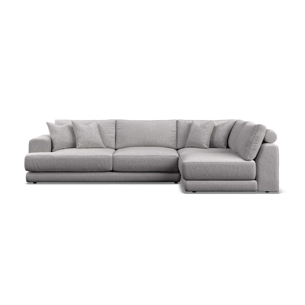 Willa Large Grey Corner Sofa Left Hand Facing