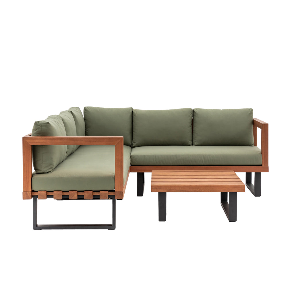 Palermo Corner Sofa & Coffee Table Set