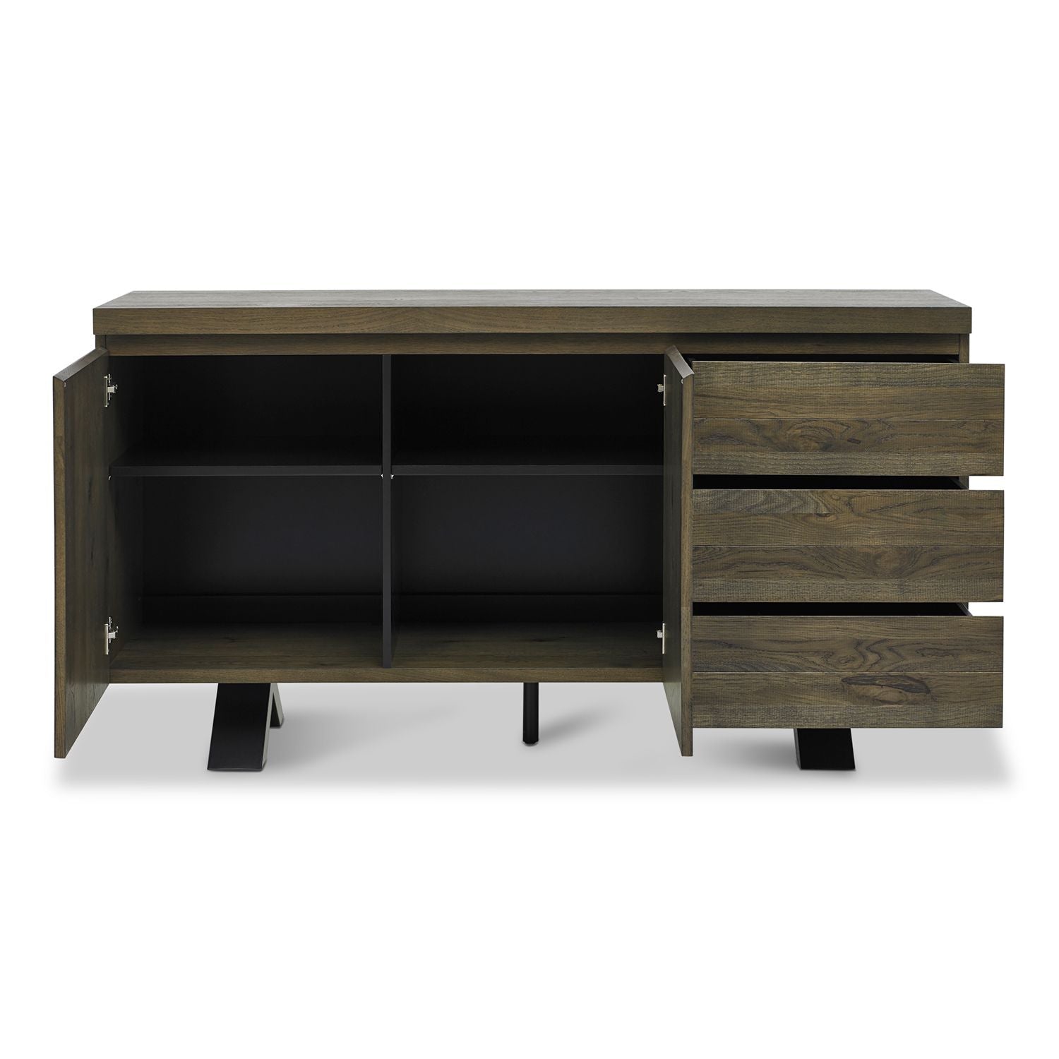 Phoenix Fumed Oak Sideboard