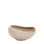 White ceramic bowl with smooth glazed finish