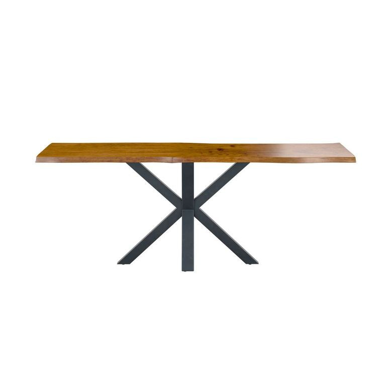 Dining Table - With Russet Top & Spider Legs - 2m