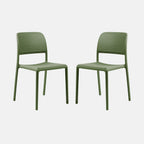 Nardi Bora Armless Chair - Set Of 2