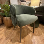 CLEARANCE - Olive Dining Chair, Set Of 2 - Green Velvet
