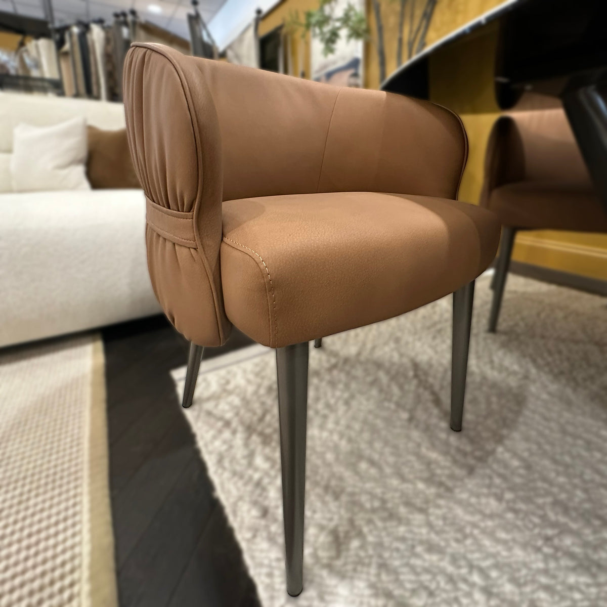 CLEARANCE - Olive Dining Chair, Set Of 2 - Tan