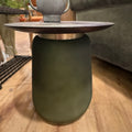 CLEARANCE - Opaque Green Coffee Table