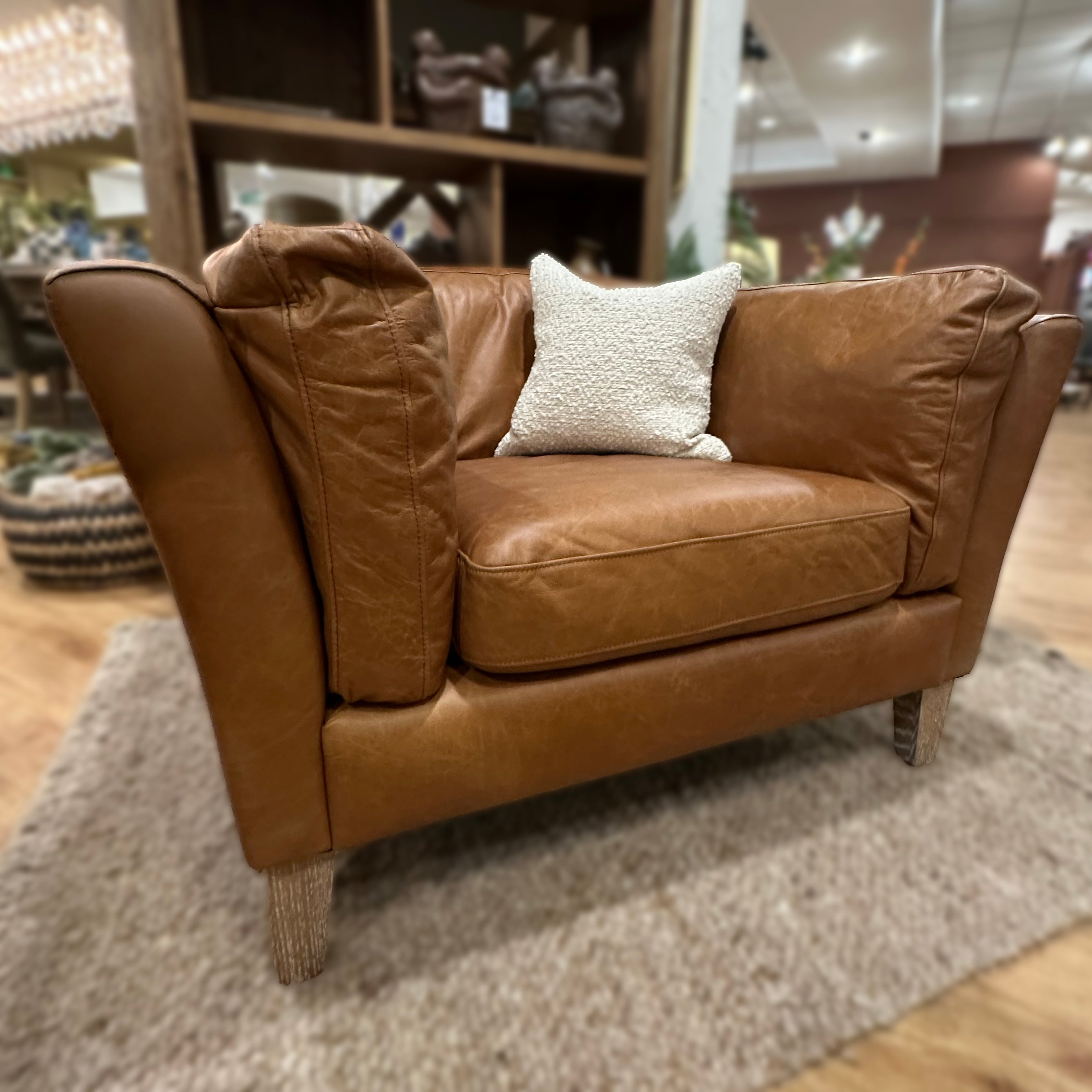 CLEARANCE - Orson Armchair - Leather