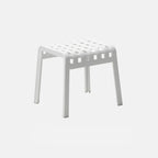 A long way from 1980's garden furniture, the Poggio from Nardi Outdoor may be a white colour finish but is stylish and recyclable. More colours available.