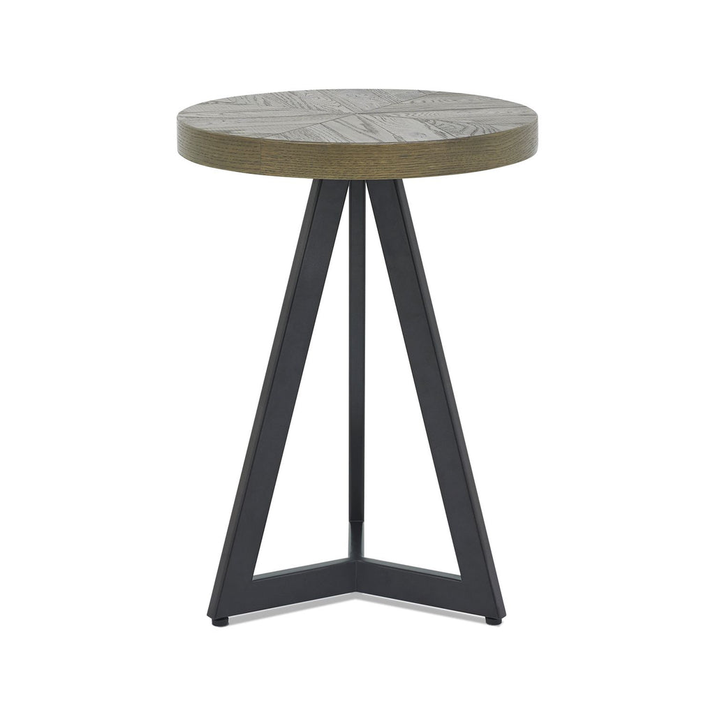  Fumed Oak Lamp Table