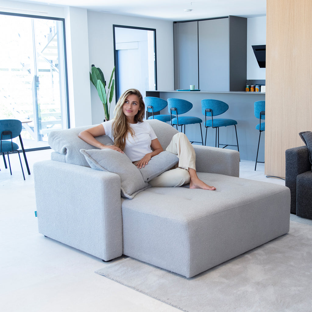 The Paradis Moon complements the Paradis sofa by Fama. UK mainland delivery on all Fama sofas. BF Home, Norwich, official Fama importer.