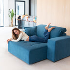 The Paradis by Fama comes in 3 size options with differing arm heights.