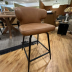 CLEARANCE - Pearl Bar Stool, Set of 2 - Tan