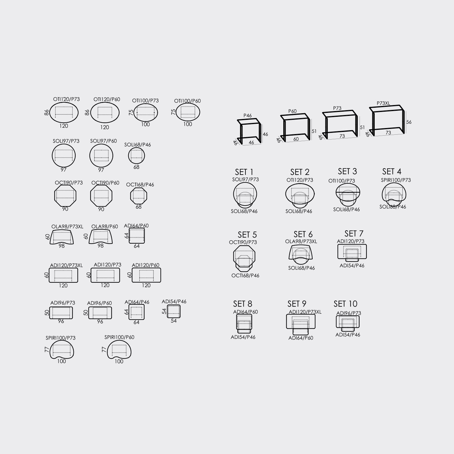 Perseo Table By Fama