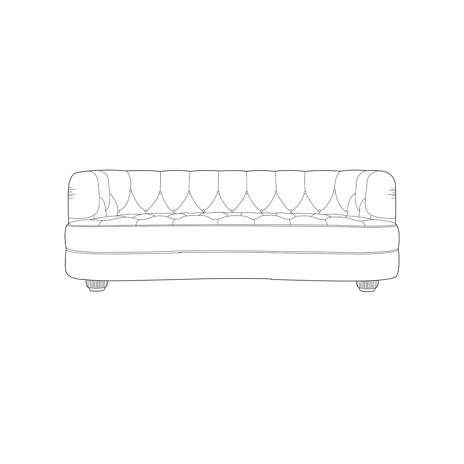 Croissant - Petit Sofa