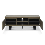 Fumed Oak Entertainment Unit