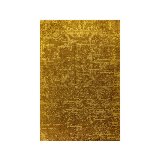 Zehraya Floor Rug - Gold Abstract
