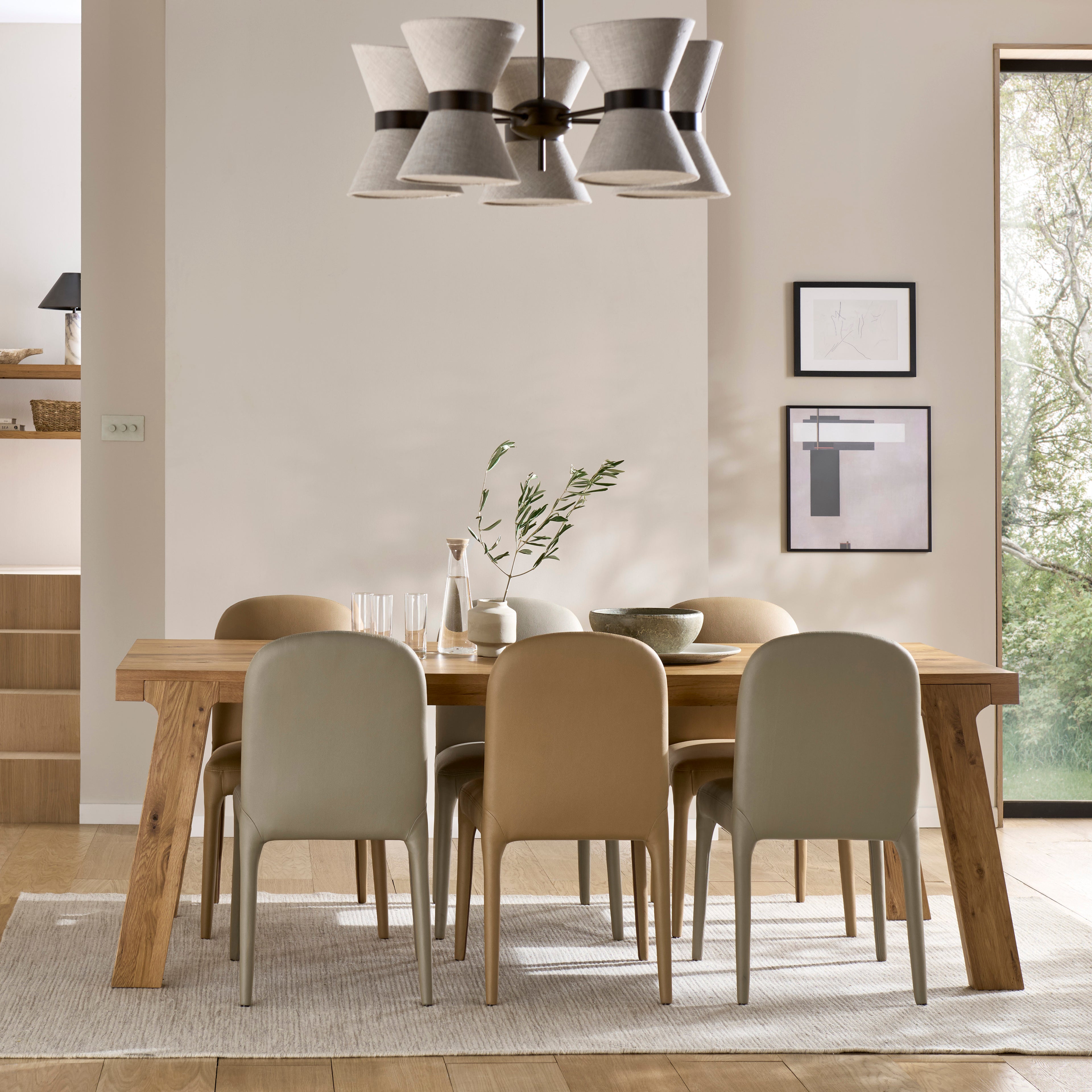 Westhill Oak Dining Table - 220cm QKT08