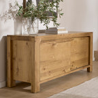 Westhill Oak Sideboard - Large Sliding Door QKS40