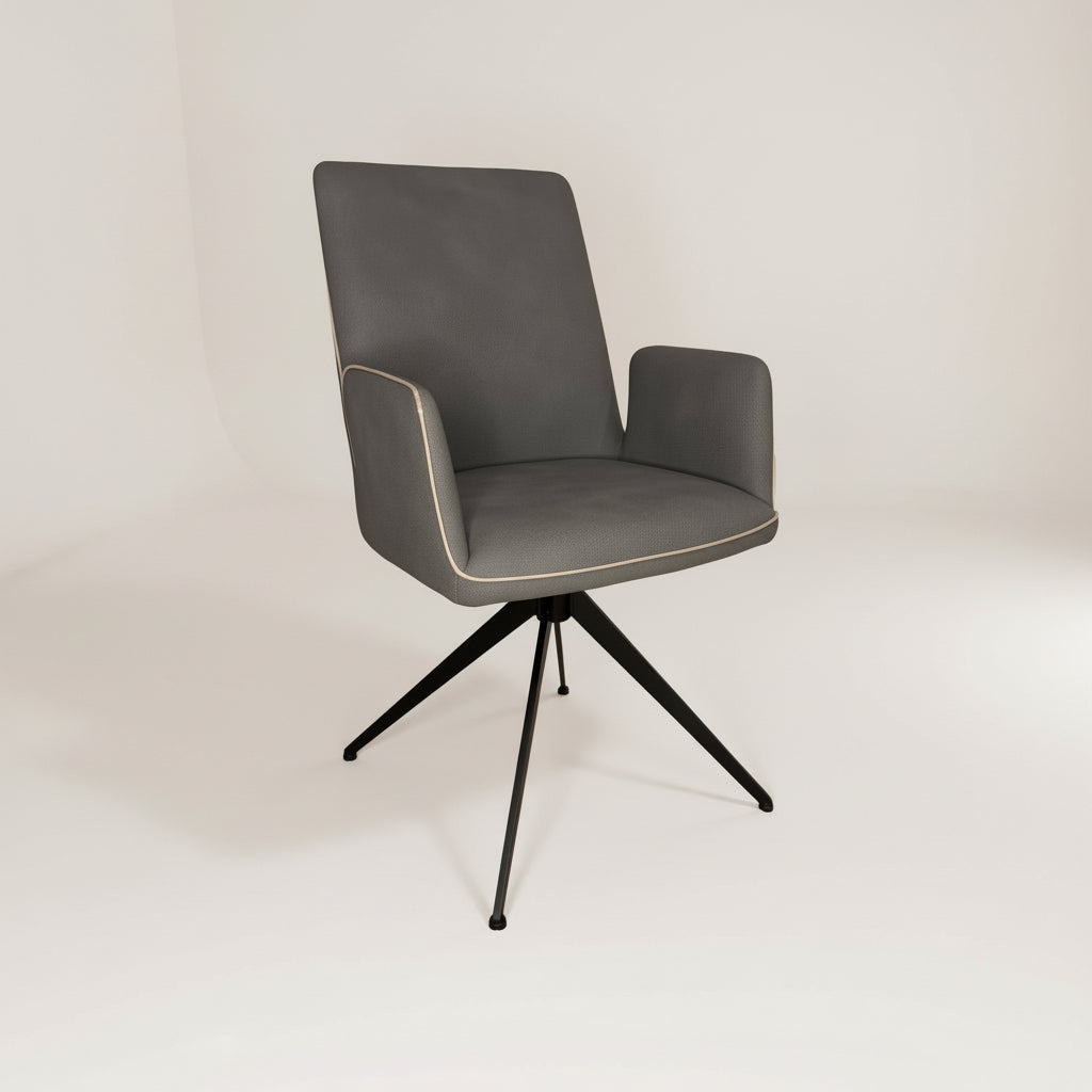 Mae Dining Armchair - Grey