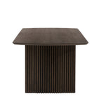 Maximise your dining space with this rectangular extending table