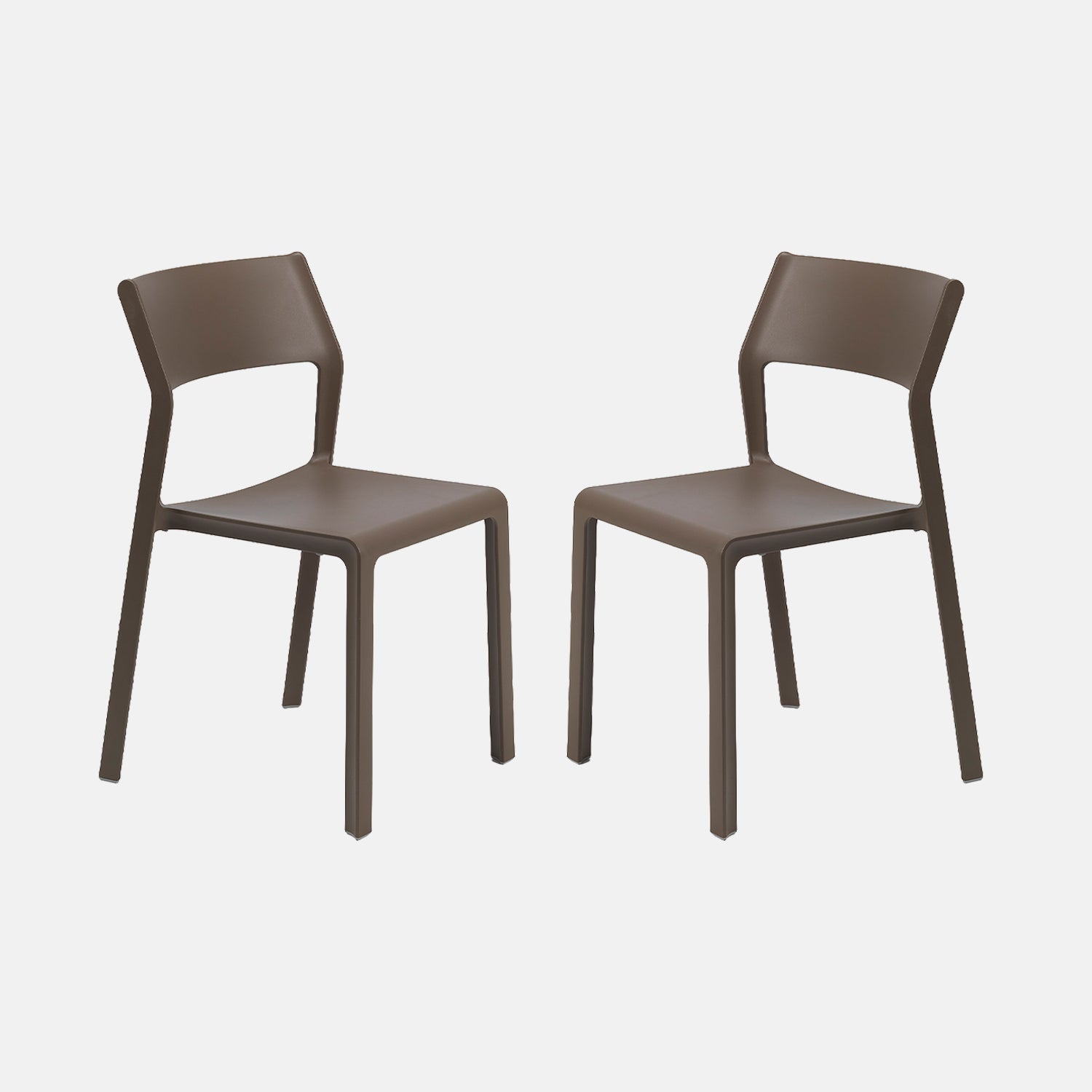 Trill Armless Chair By Nardi - Set of 2