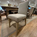 CLEARANCE - Linen Dining Chair