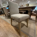 CLEARANCE - Rex Dining Chair Cement Linen