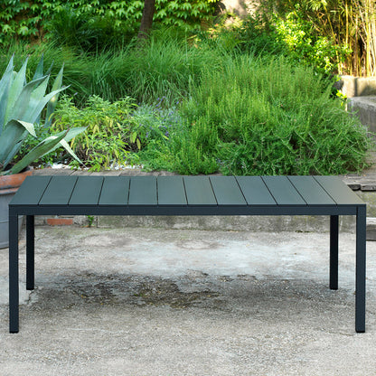 Rio Aluminium Garden Table 210cm Fixed By Nardi