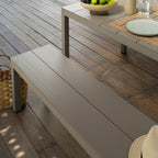 Build an outdoor dining set which can be enjoyed for years to come. Shop the Rio collection including benches, chairs and tables online.