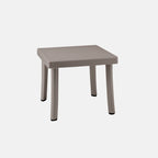 Taupe or tortora finish Rodi small garden accent table. 40050.10.000 