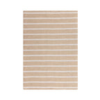 Global Floor Rug - Cream Stripe