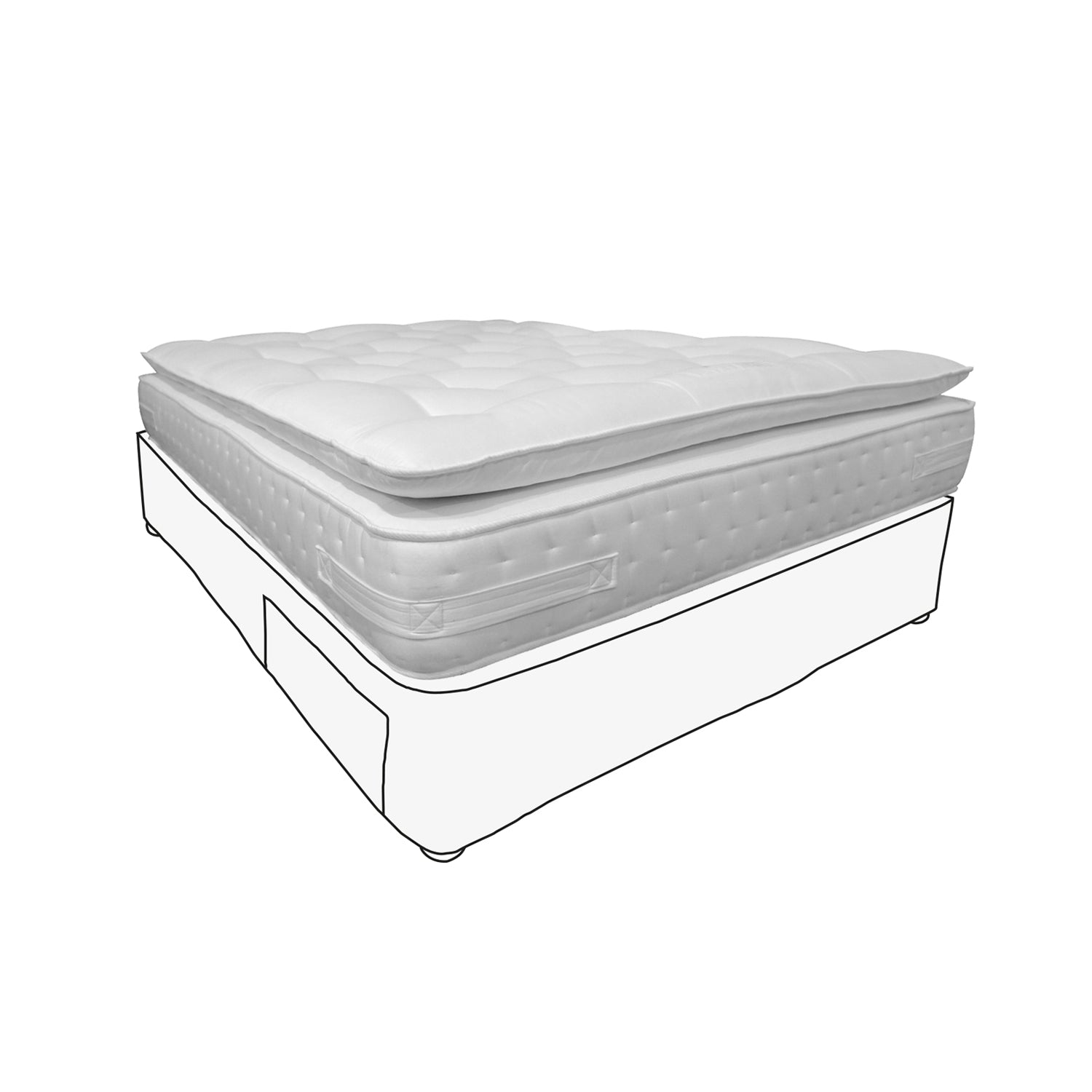 Double - Mattress & Divan With Drawers