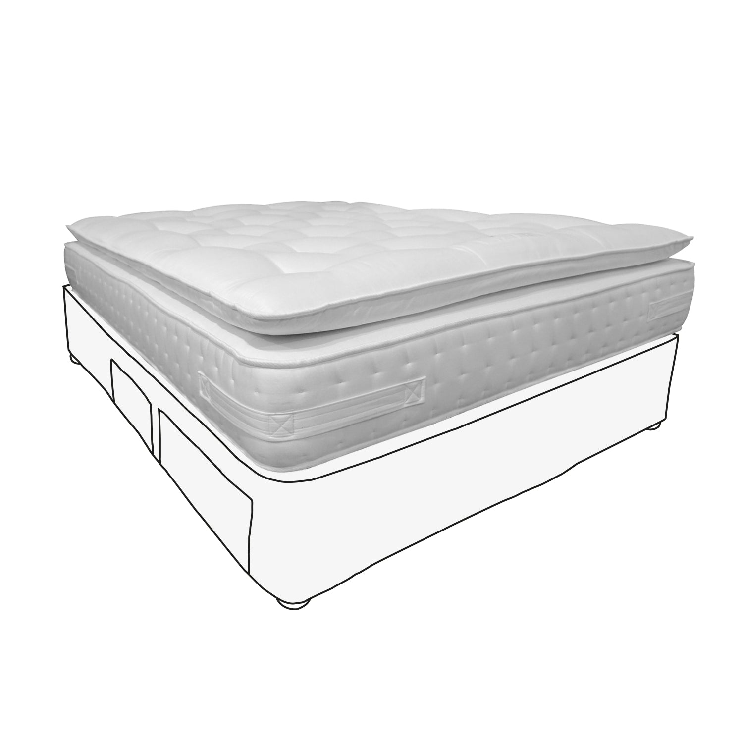 Super King - Mattress & Divan (Set Of 4 Drawers)