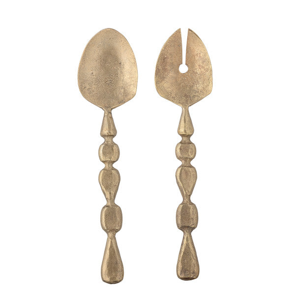 Modern two-piece salad server set designed for effortless entertaining and everyday dining