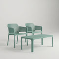 Nardi Garden Set - Net Table 100 & x2 Net Garden Chairs