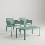 Nardi Garden Set - Net Table 100 & x2 Net Garden Chairs