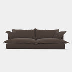 Frida - Grand Sofa - Saville Linen Steel