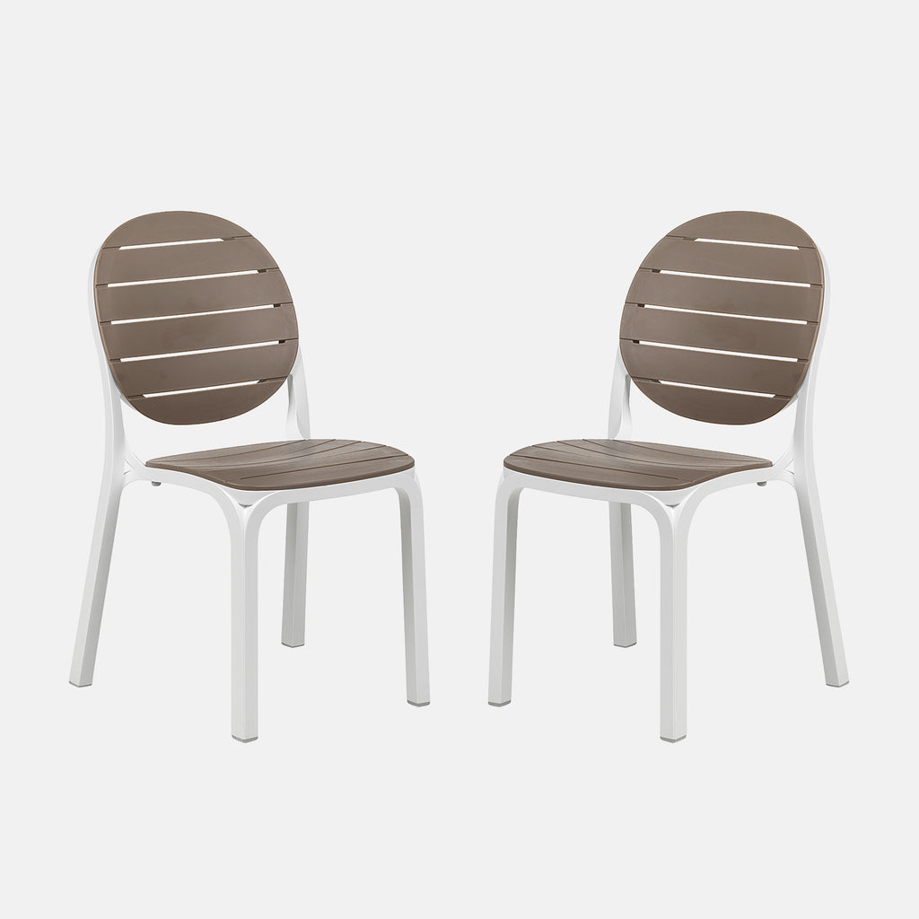 Erica set of 2 dining chair by Nardi Outdoor