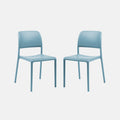 Riva Armless Chair By Nardi - Set of 2