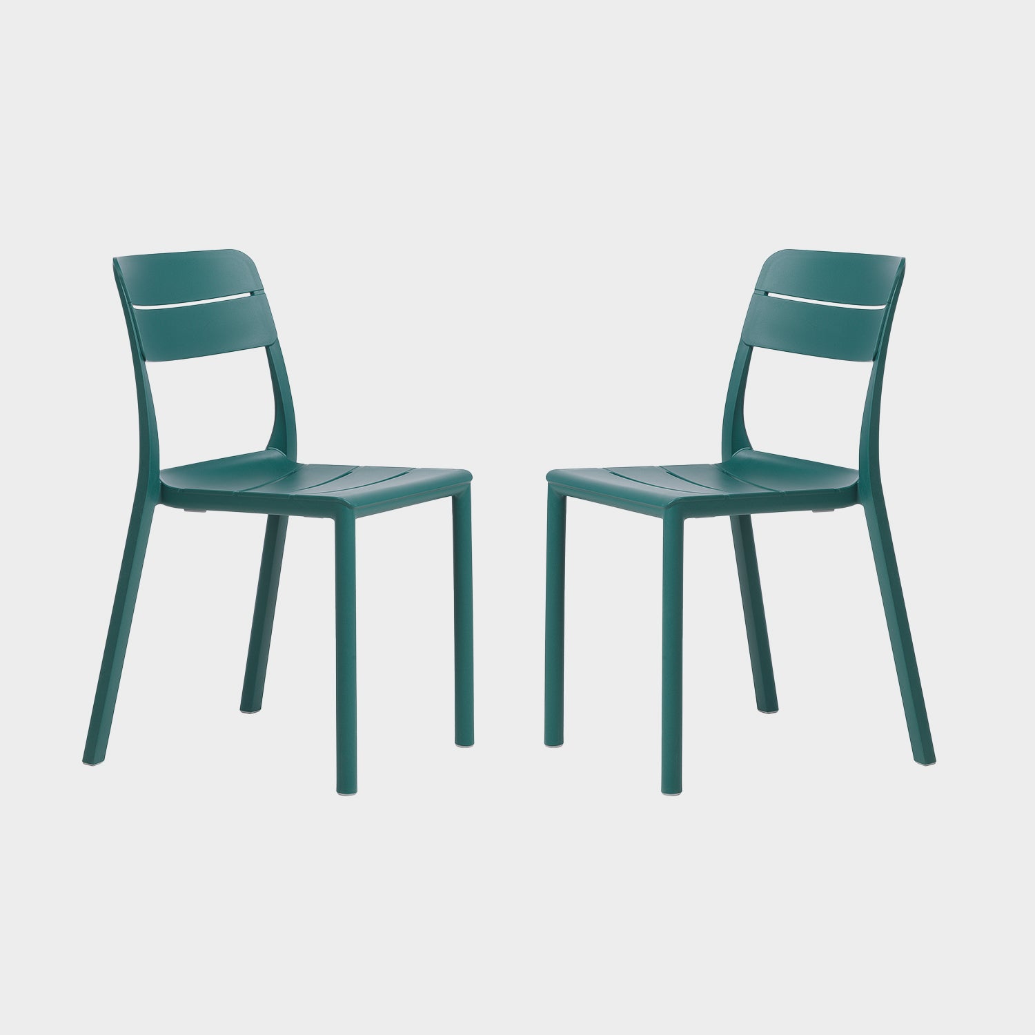 Cassia Armless Chair By Nardi - Set Of 2
