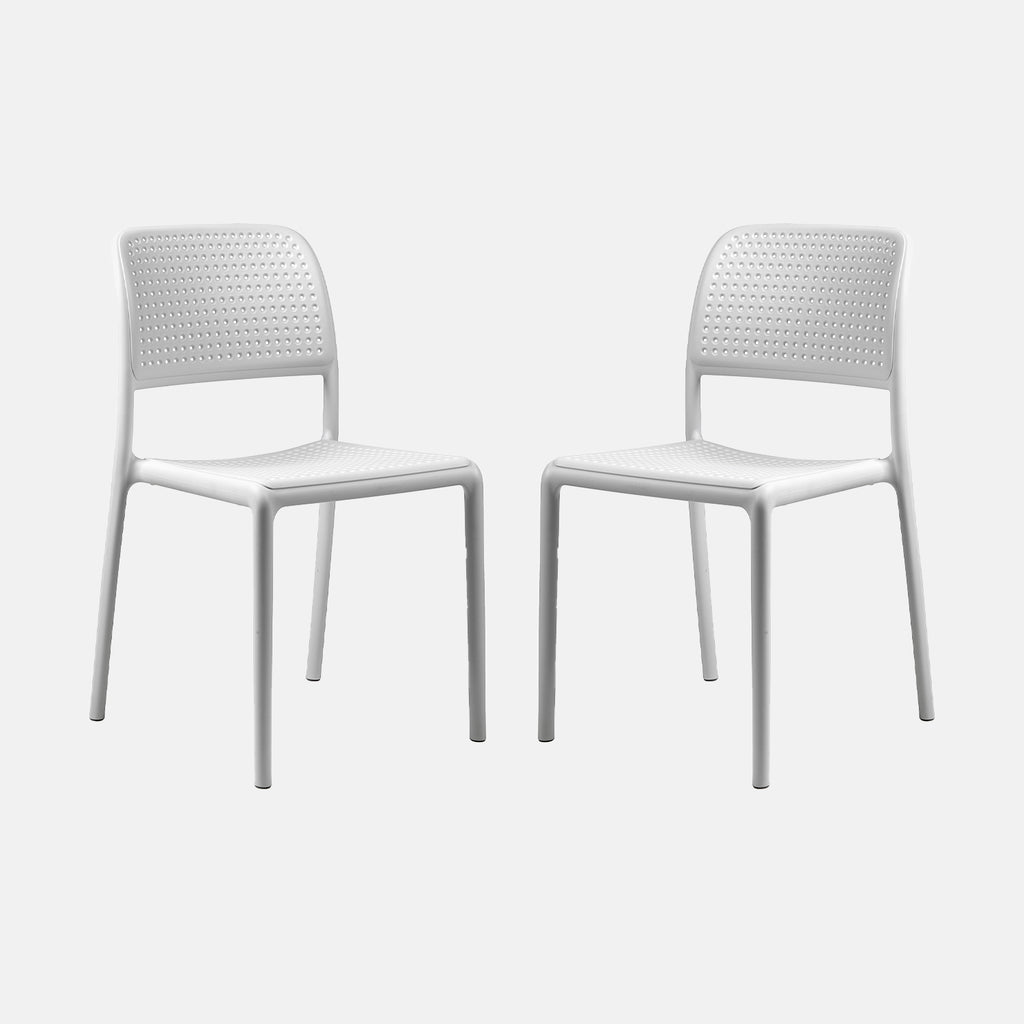 Nardi Bora Armless Chair - Set Of 2