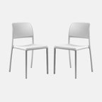Nardi Bora Armless Chair - Set Of 2
