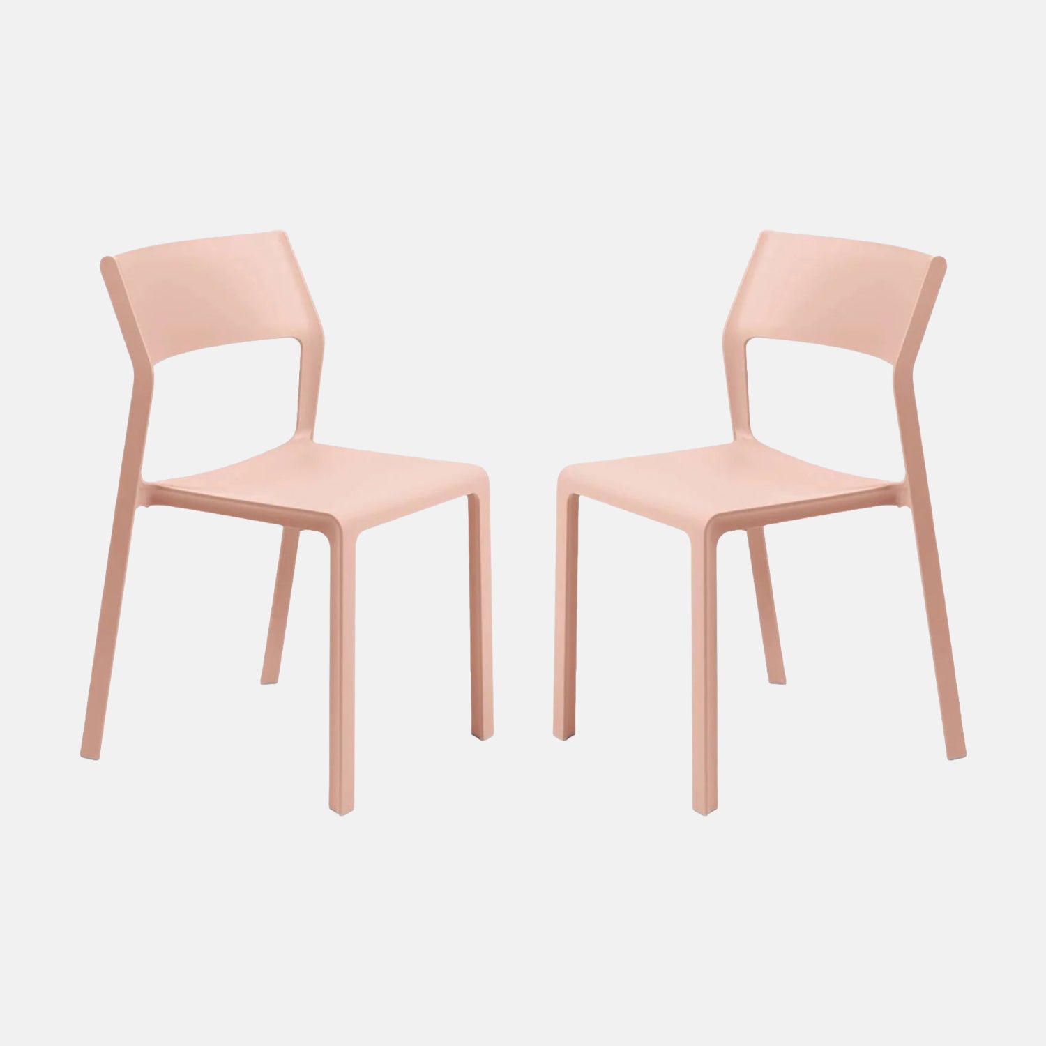 Trill Armless Chair By Nardi - Set of 2 - 12 Left